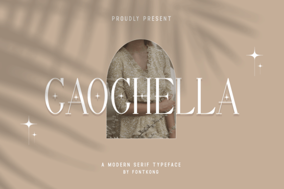 Caochella: A Serif Font for Elegant Design
