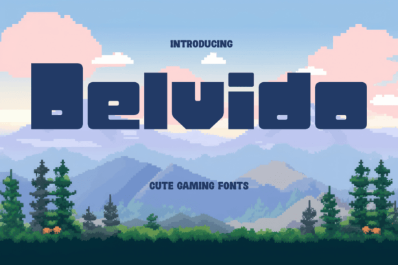 Delvido: A Playful Font for Digital Campaigns