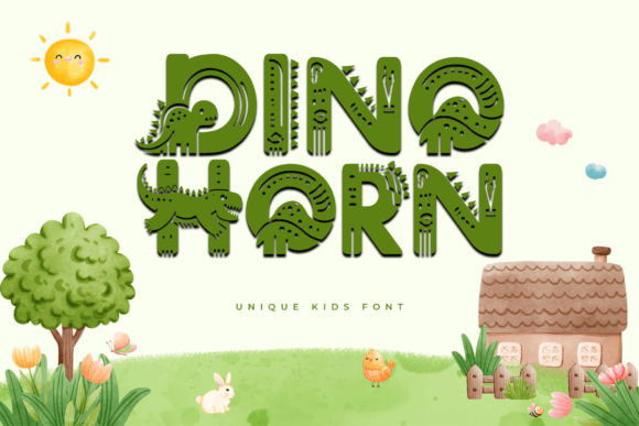 Dino Horn Font: Bold, Playful, and Perfect for Campaigns