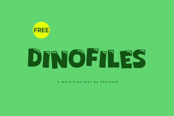 Dinofiles Font for Web Design