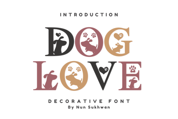 Dog Love Font for Creative Campaigns