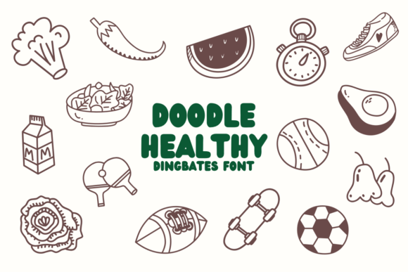 Doodle Healthy Font