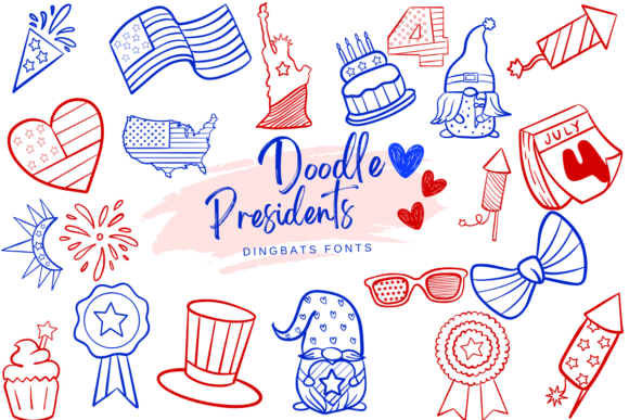 Doodle Presidents Font Review