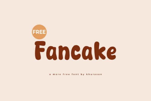Fancake Font for Web Design