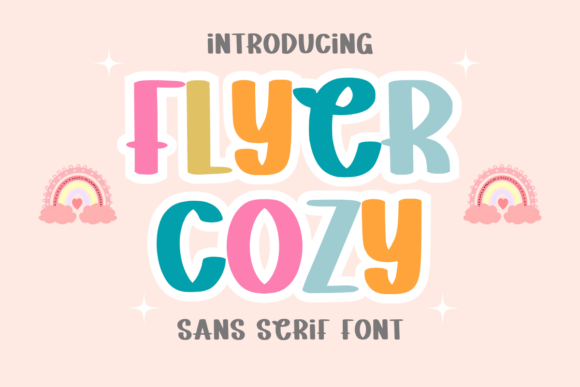 Flyer Cozy: A Handwritten Font for Thoughtful Design