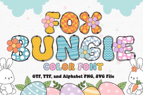 Fox Bungie: A Color Font for Bold Campaigns