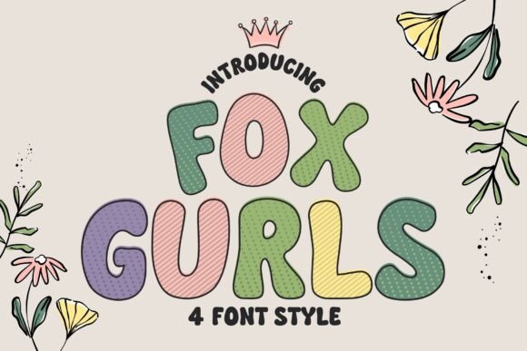Fox Gurls: A Playful Display Font