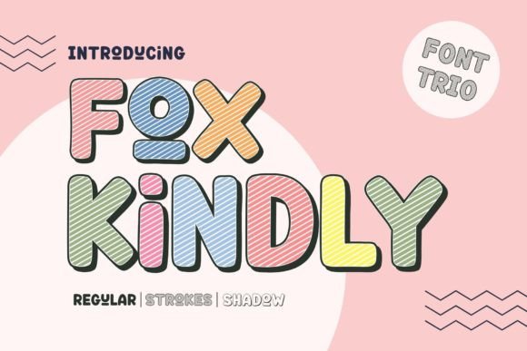 Fox Kindly: A Playful Display Font