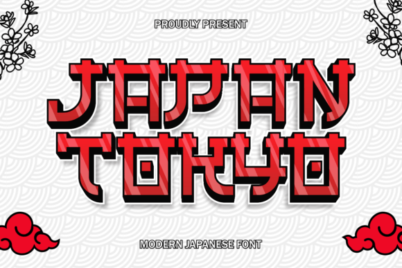 Japan Tokyo Font for Creative Projects