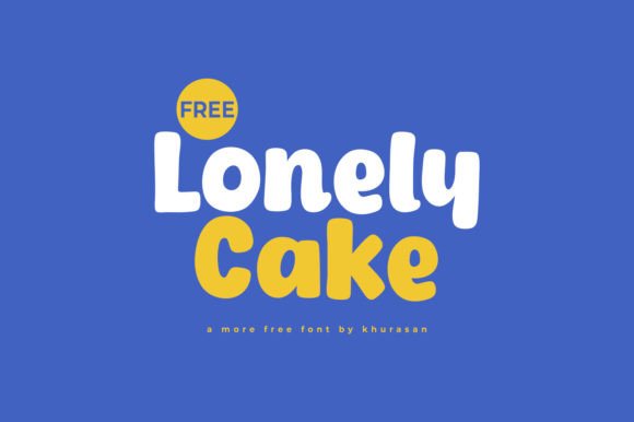 Lonely Cake Font for Creative Projects