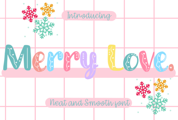 Merry Love Font: Cozy Handwritten Style