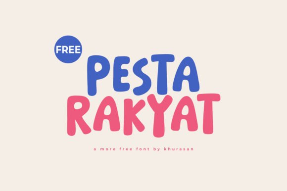Pesta Rakyat Font Review