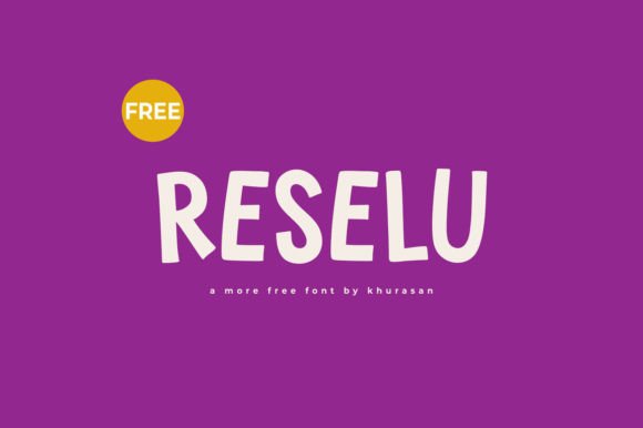 Reselu: A Modern Font for Elegant Design