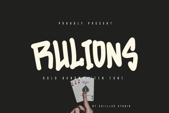 Rulions: A Handwritten Font for Creative Projects