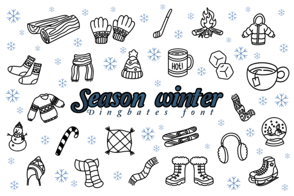 Season Winter Font