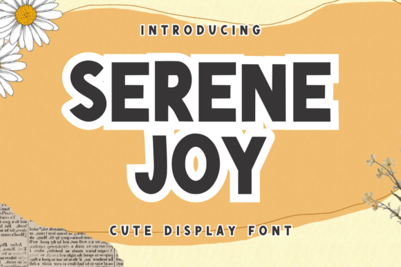 Serene Joy: A Font That Speaks Clearly