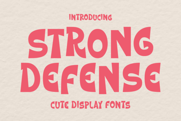 Strong Defense Font for Impactful Design