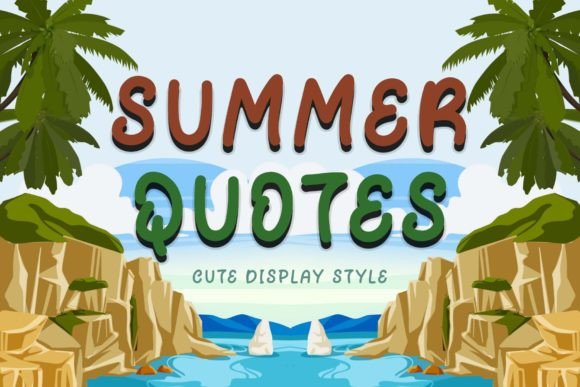 Summer Quotes Font Review